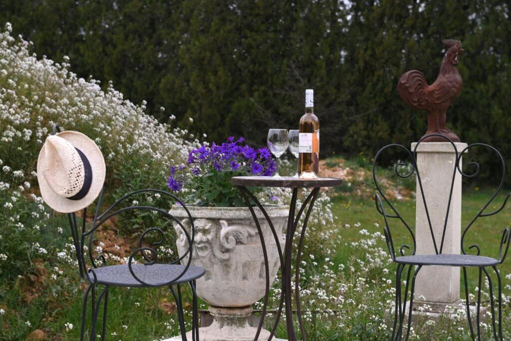 Le Galinie Chic'Art. Un Bel Atelier Avec Piscine Villa Carpentras Exterior photo